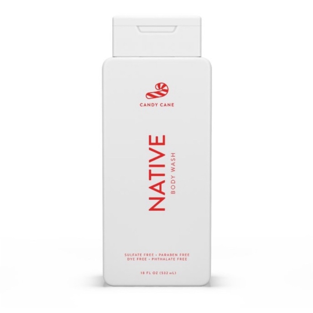 Candy Cane Native Body Wash LAST ONE Bottle 18 Fl Oz Limited Edition Holiday - Picture 4 of 6